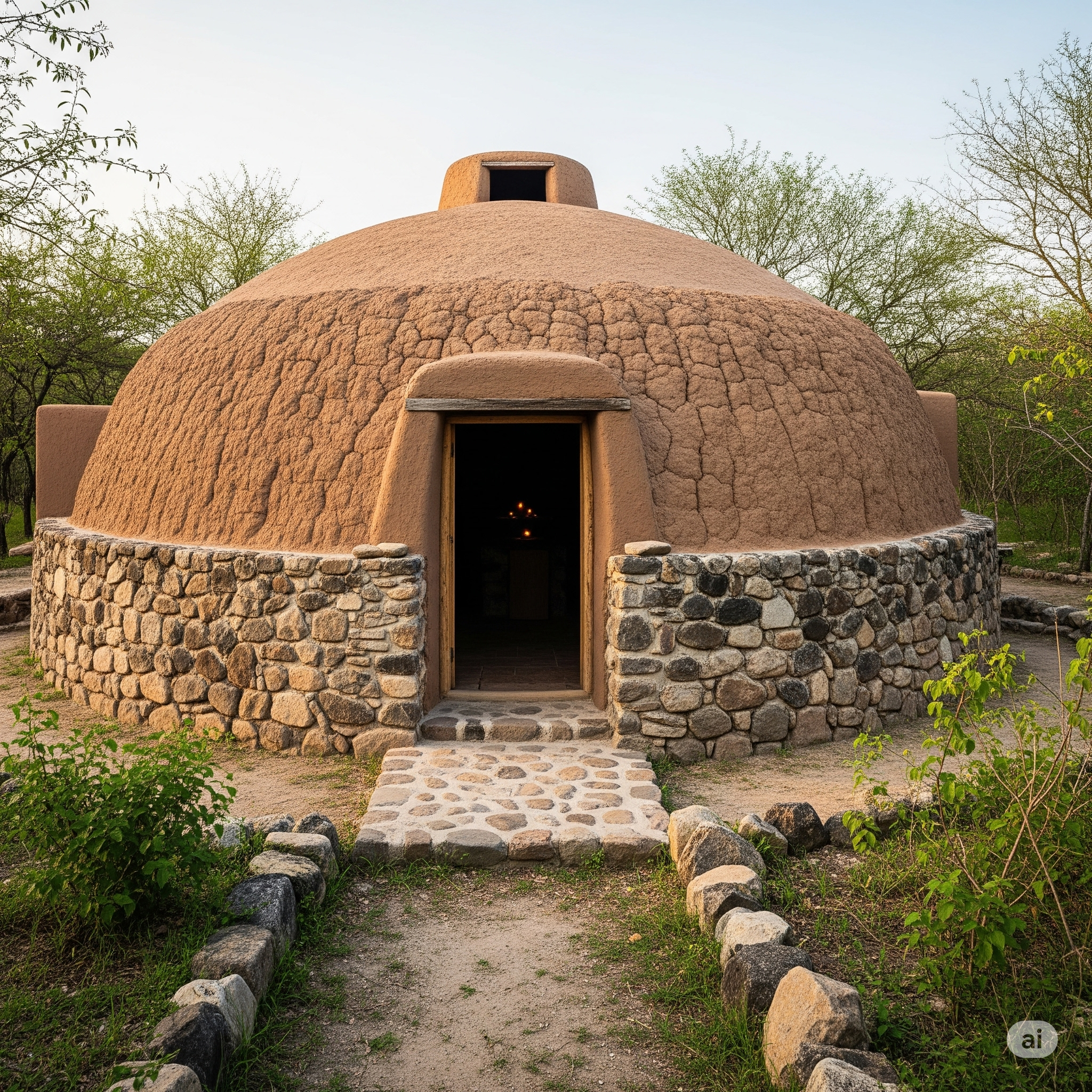 Grupo en Temazcal